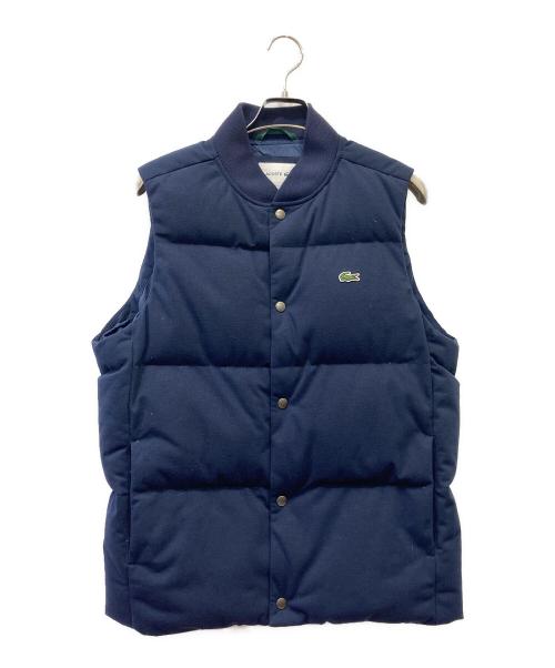 LACOSTE（ラコステ）LACOSTE (ラコステ) ダウンベスト ネイビー サイズ:Ｍの古着・服飾アイテム