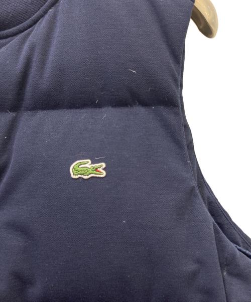 LACOSTE（ラコステ）LACOSTE (ラコステ) ダウンベスト ネイビー サイズ:Ｍの古着・服飾アイテム