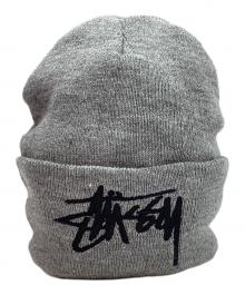 stussy（ステューシー）の古着「ニット帽」｜ライトグレー