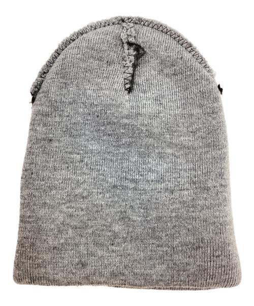 stussy（ステューシー）stussy (ステューシー) ニット帽 ライトグレーの古着・服飾アイテム