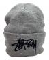 stussy（ステューシー）の古着「ニット帽」｜ライトグレー