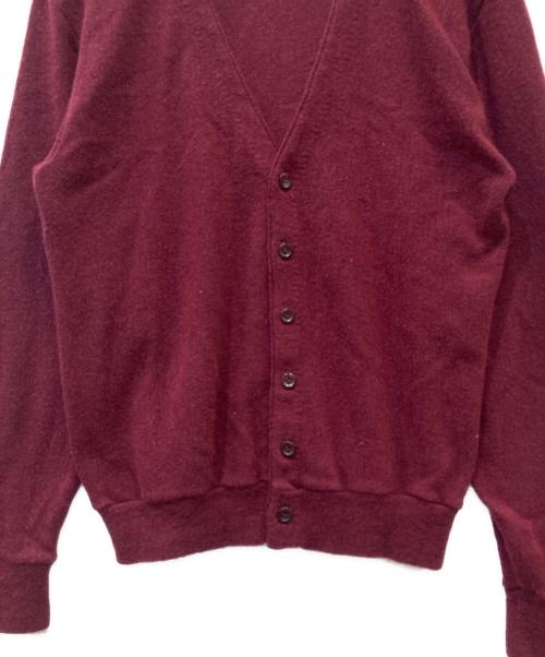 Sears（シアーズ）Sears (シアーズ) 薄手カーディガン レッド サイズ:SIZE Mの古着・服飾アイテム