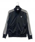 adidasアディダス）の古着「トラックジャケット」｜ブラック