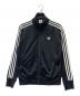 adidas（アディダス）の古着「トラックジャケット」｜ブラック