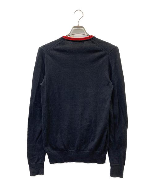 FRED PERRY（フレッドペリー）FRED PERRY (フレッドペリー) 厚手ニット ブラック サイズ:XSの古着・服飾アイテム