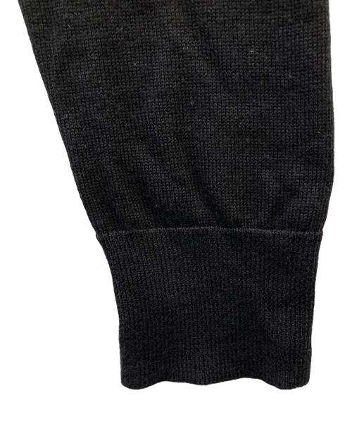 FRED PERRY（フレッドペリー）FRED PERRY (フレッドペリー) 厚手ニット ブラック サイズ:XSの古着・服飾アイテム