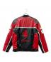 Ferrari (フェラーリ) フェイクレザージャケット レッド×ブラック サイズ:M：10000円
