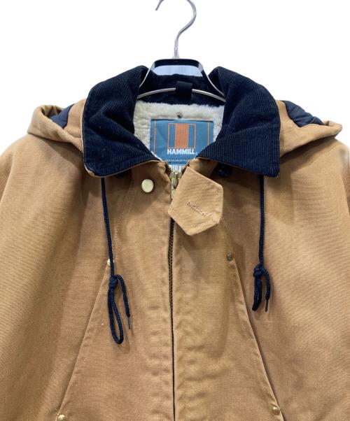 Hammill（ハミル）Hammill (ハミル) ダックパーカー キャメル サイズ:Lの古着・服飾アイテム