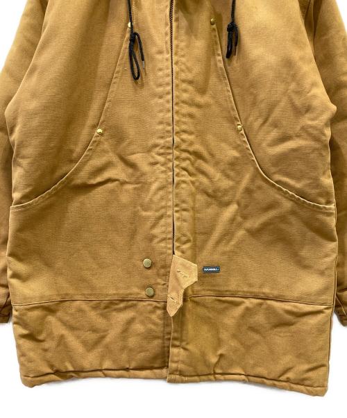 Hammill（ハミル）Hammill (ハミル) ダックパーカー キャメル サイズ:Lの古着・服飾アイテム