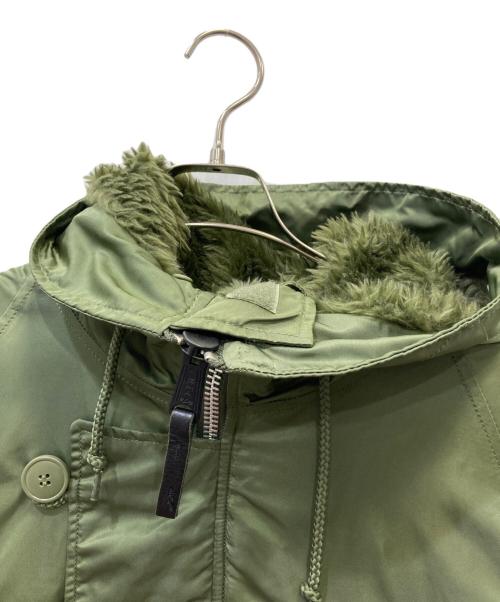 ALPHA（アルファ）ALPHA (アルファ) N-3Bタイプコート セージグリーン サイズ:SIZE Lの古着・服飾アイテム