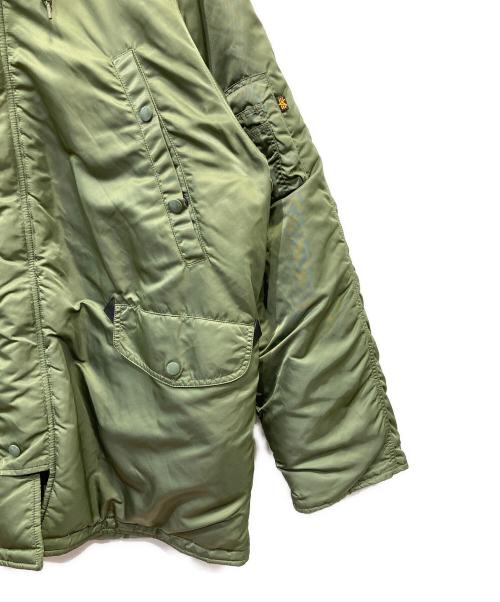 ALPHA（アルファ）ALPHA (アルファ) N-3Bタイプコート セージグリーン サイズ:SIZE Lの古着・服飾アイテム