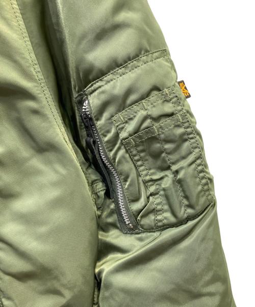 ALPHA（アルファ）ALPHA (アルファ) N-3Bタイプコート セージグリーン サイズ:SIZE Lの古着・服飾アイテム