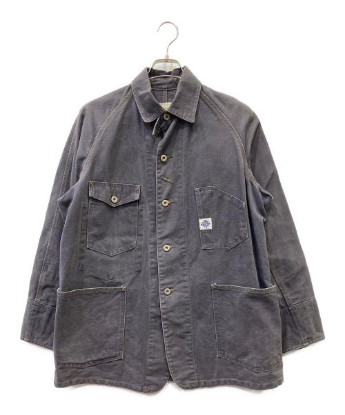 POST O'ALLS（ポストオーバーオールズ）POST O'ALLS (ポストオーバーオールズ) カバーオール グレー サイズ:Fの古着・服飾アイテム