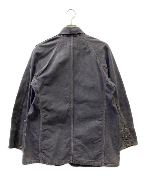 POST O'ALLS（ポストオーバーオールズ）POST O'ALLS (ポストオーバーオールズ) カバーオール グレー サイズ:Fの古着・服飾アイテム
