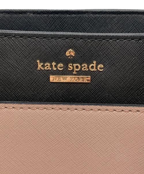 Kate Spade（ケイトスペード）Kate Spade (ケイトスペード) 2WAYバッグ ピンク×ブラックの古着・服飾アイテム