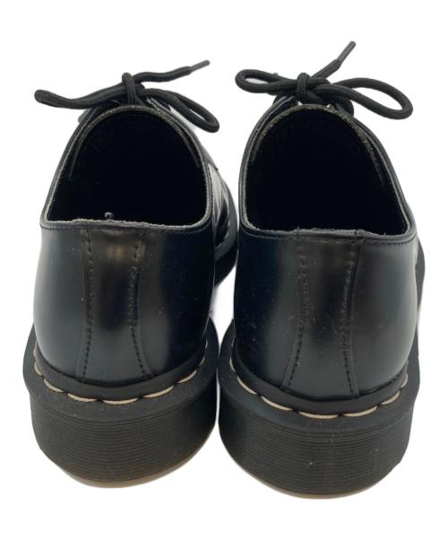 Dr.Martens（ドクターマーチン）Dr.Martens (ドクターマーチン) ホワイトスティッチ3ホールシューズ ブラック サイズ:25cmの古着・服飾アイテム