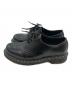 Dr.Martens (ドクターマーチン) ホワイトスティッチ3ホールシューズ ブラック サイズ:25cm：10000円