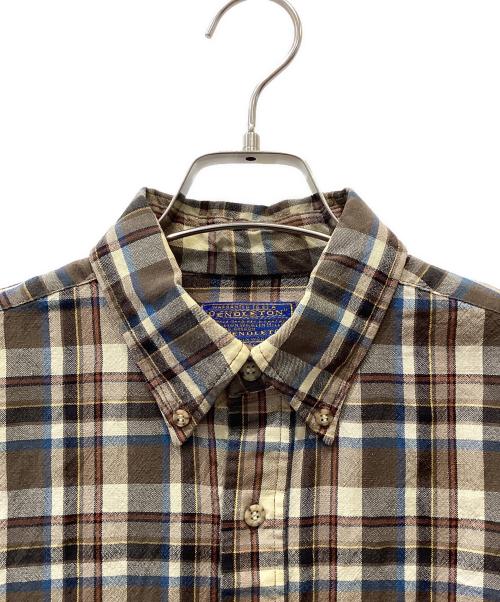 PENDLETON（ペンドルトン）PENDLETON (ペンドルトン) 長袖シャツ ブラウン サイズ:Mの古着・服飾アイテム