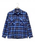 PENDLETONペンドルトン）の古着「長袖シャツ」｜ブルー