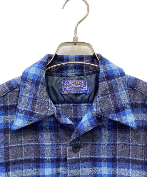 PENDLETON（ペンドルトン）PENDLETON (ペンドルトン) 長袖シャツ ブルー サイズ:Sの古着・服飾アイテム