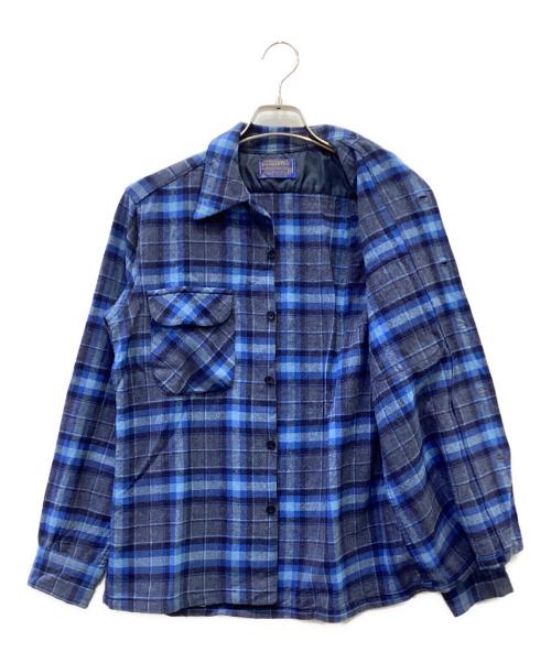 PENDLETON（ペンドルトン）PENDLETON (ペンドルトン) 長袖シャツ ブルー サイズ:Sの古着・服飾アイテム