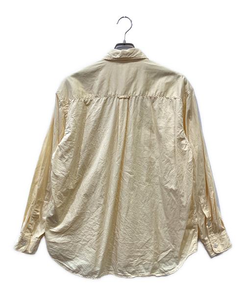 cornier（コルニエ）cornier (コルニエ) 長袖シャツ イエロー サイズ:Sの古着・服飾アイテム