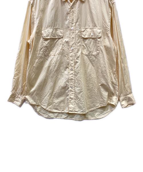 cornier（コルニエ）cornier (コルニエ) 長袖シャツ イエロー サイズ:Sの古着・服飾アイテム