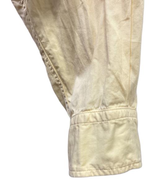 cornier（コルニエ）cornier (コルニエ) 長袖シャツ イエロー サイズ:Sの古着・服飾アイテム