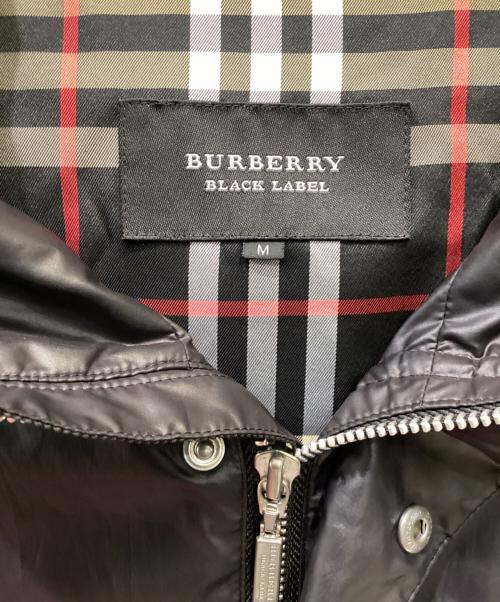 BURBERRY BLACK LABEL（バーバリーブラックレーベル）BURBERRY BLACK LABEL (バーバリーブラックレーベル) フーデッドジャケット ブラック サイズ:Mの古着・服飾アイテム