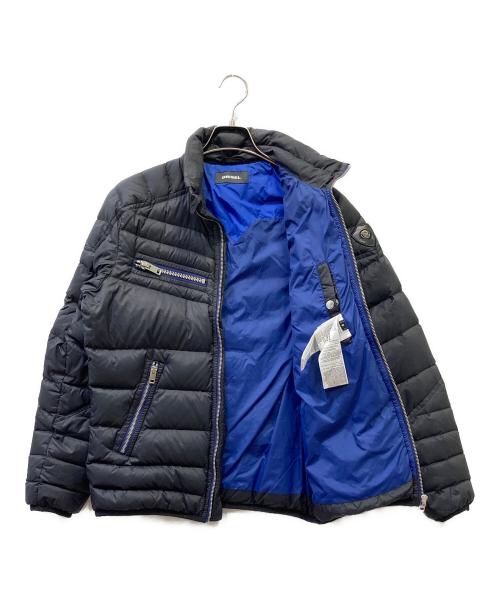 DIESEL（ディーゼル）DIESEL (ディーゼル) ダウンジャケット ブラック サイズ:SIZE Sの古着・服飾アイテム