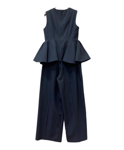 Snidel（スナイデル）Snidel (スナイデル) ペプラムパンツセットアップ ネイビー サイズ:size 1の古着・服飾アイテム