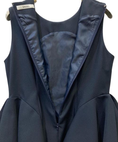 Snidel（スナイデル）Snidel (スナイデル) ペプラムパンツセットアップ ネイビー サイズ:size 1の古着・服飾アイテム