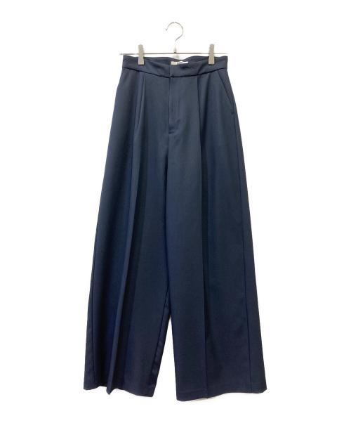 Snidel（スナイデル）Snidel (スナイデル) ペプラムパンツセットアップ ネイビー サイズ:size 1の古着・服飾アイテム