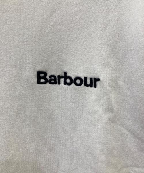 Barbour（バブアー）Barbour (バブアー) ワンポイントロゴスウェット アイボリー サイズ:SIZE Sの古着・服飾アイテム