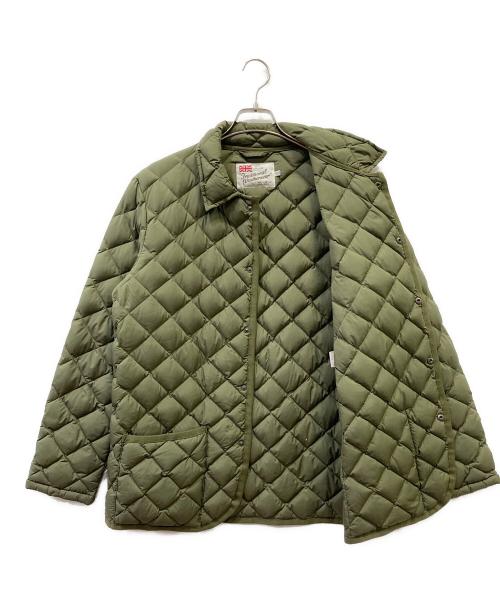 Traditional Weatherwear（トラディショナルウェザーウェア）Traditional Weatherwear (トラディショナルウェザーウェア) キルティングコート カーキ サイズ:SIZE 38の古着・服飾アイテム