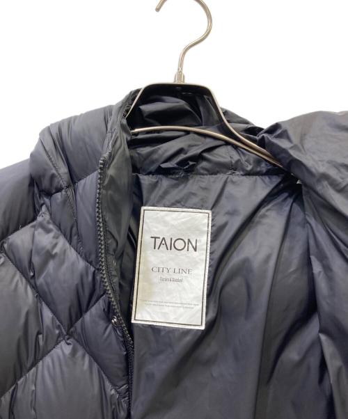 TAION（タイオン）TAION (タイオン) ダウンコート ブラック サイズ:SIZE Lの古着・服飾アイテム