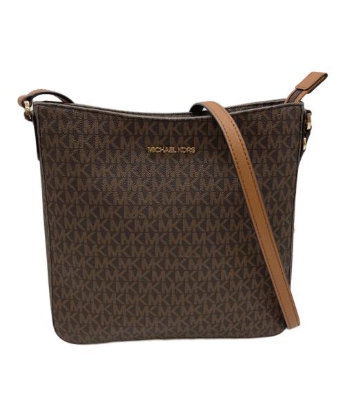 MICHAEL KORS（マイケルコース）MICHAEL KORS (マイケルコース) ショルダーバッグ ブラウンの古着・服飾アイテム