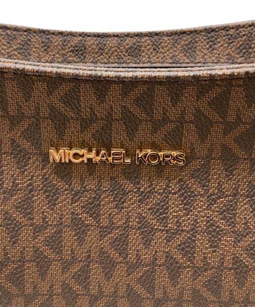 MICHAEL KORS（マイケルコース）MICHAEL KORS (マイケルコース) ショルダーバッグ ブラウンの古着・服飾アイテム
