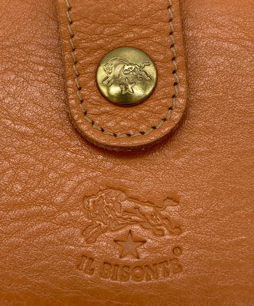 IL BISONTE（イル ビゾンテ）IL BISONTE (イル ビゾンテ) 2つ折り財布 ブラウンの古着・服飾アイテム