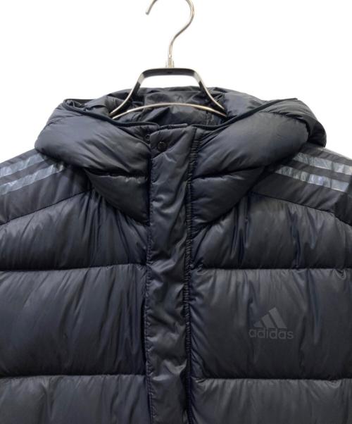 adidas（アディダス）adidas (アディダス) ダウンコート ブラック サイズ:Mの古着・服飾アイテム
