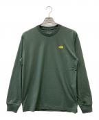THE NORTH FACEザ ノース フェイス）の古着「長袖カットソー」｜グリーン