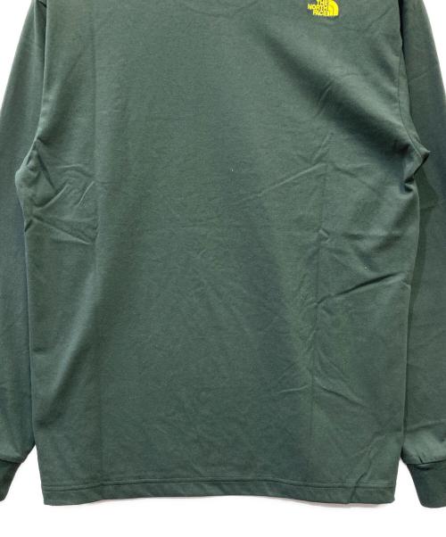 THE NORTH FACE（ザ ノース フェイス）THE NORTH FACE (ザ ノース フェイス) 長袖カットソー グリーン サイズ:M 未使用品の古着・服飾アイテム