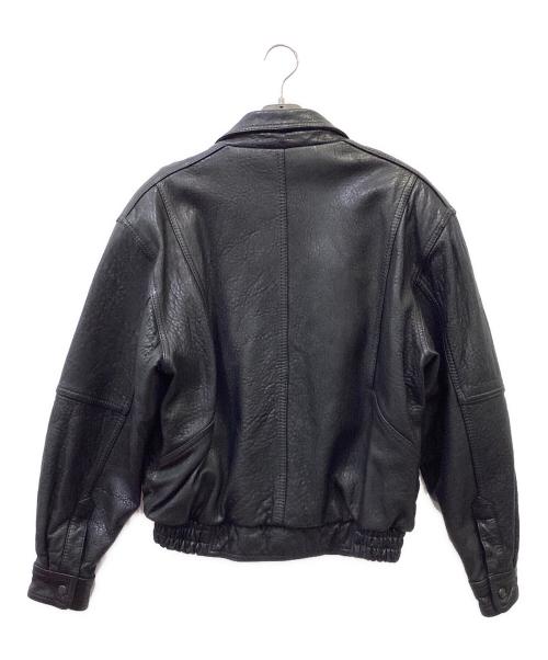 BONNEZ VOUS（ボンヌ ヴー）BONNEZ VOUS (ボンヌ ヴー) レザージャケット ブラック サイズ:Lの古着・服飾アイテム