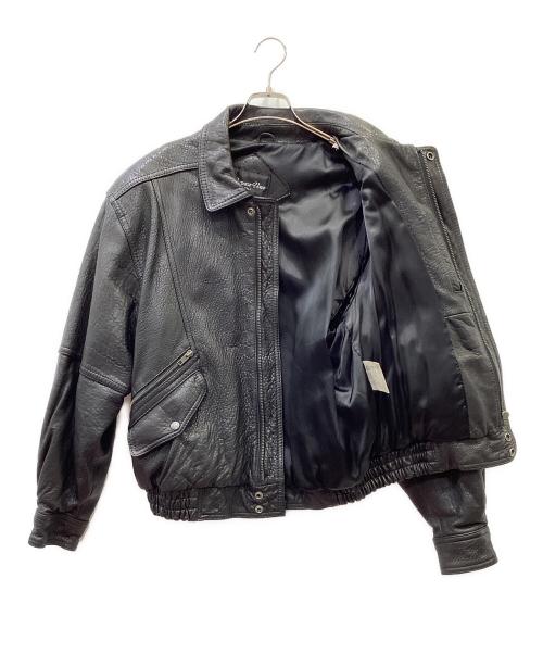 BONNEZ VOUS（ボンヌ ヴー）BONNEZ VOUS (ボンヌ ヴー) レザージャケット ブラック サイズ:Lの古着・服飾アイテム
