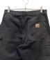 中古・古着 CarHartt (カーハート) ダックペインターパンツ ブラック サイズ:W33×30：10000円