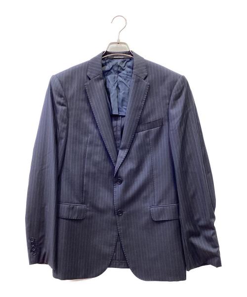 EMPORIO ARMANI（エンポリオ アルマーニ）EMPORIO ARMANI (エンポリオ アルマーニ) テーラードジャケット ネイビー サイズ:SIZE 48の古着・服飾アイテム