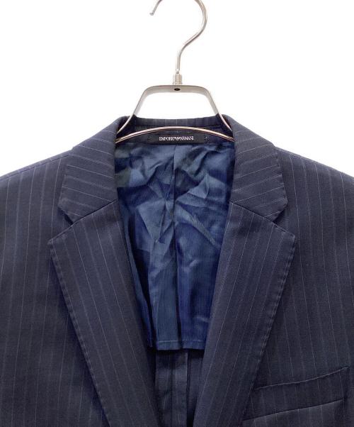 EMPORIO ARMANI（エンポリオ アルマーニ）EMPORIO ARMANI (エンポリオ アルマーニ) テーラードジャケット ネイビー サイズ:SIZE 48の古着・服飾アイテム