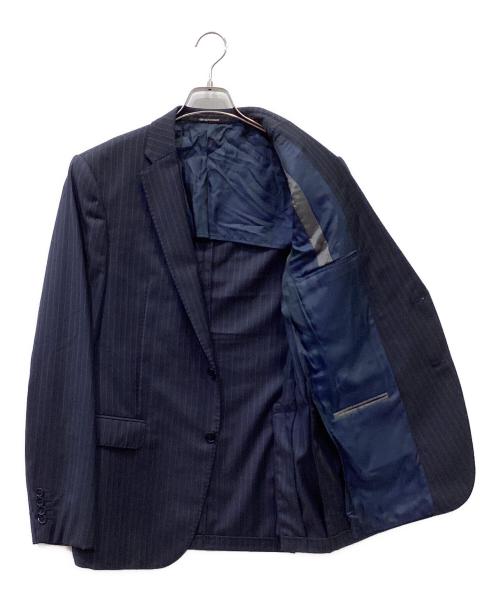EMPORIO ARMANI（エンポリオ アルマーニ）EMPORIO ARMANI (エンポリオ アルマーニ) テーラードジャケット ネイビー サイズ:SIZE 48の古着・服飾アイテム