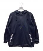 NIKEナイキ）の古着「ハーフジップパーカー」｜ブラック
