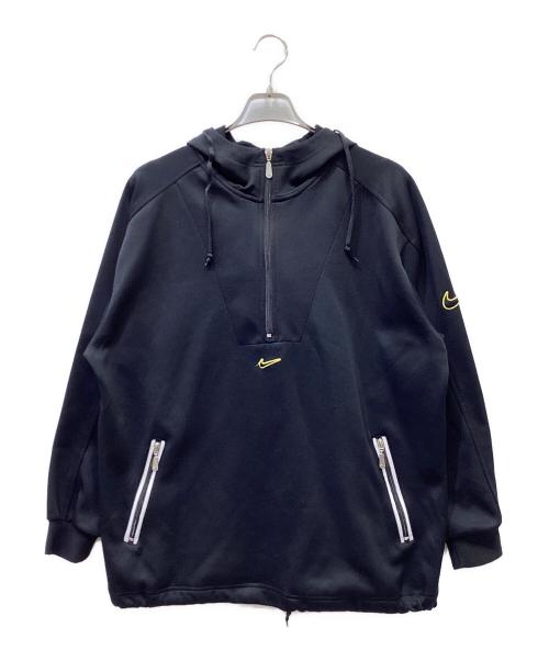 NIKE（ナイキ）NIKE (ナイキ) ハーフジップパーカー ブラック サイズ:Lの古着・服飾アイテム